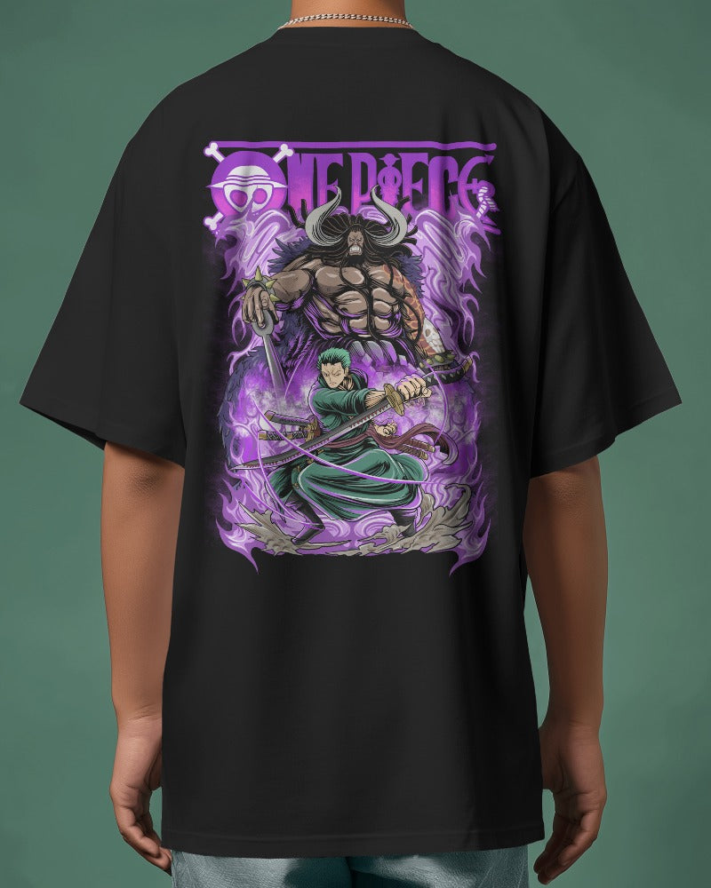 Kaido X Zoro Oversized Tee (Back Print)