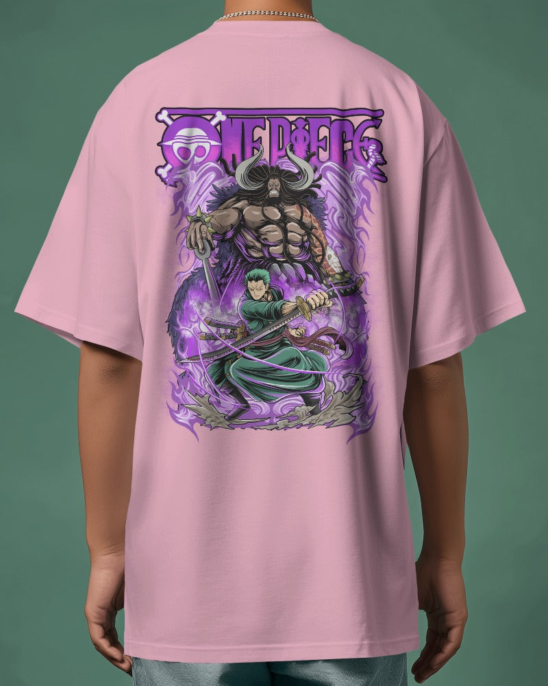 Kaido X Zoro Oversized Tee (Back Print)