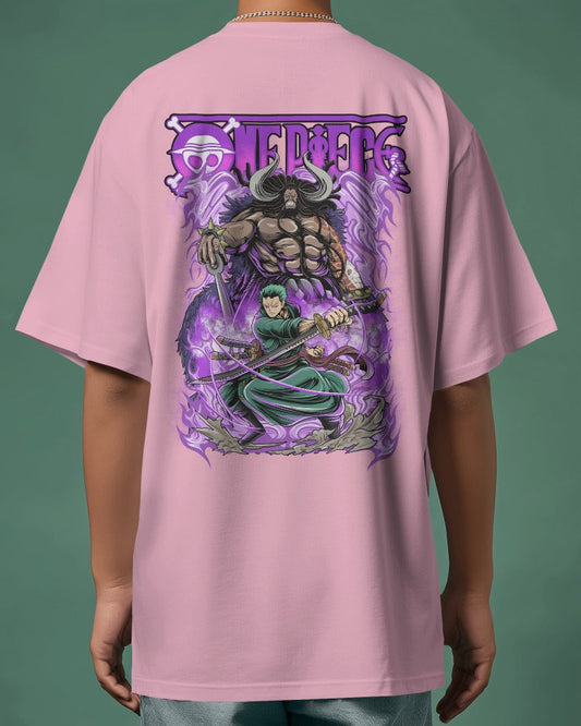 Kaido X Zoro Oversized Tee (Back Print)