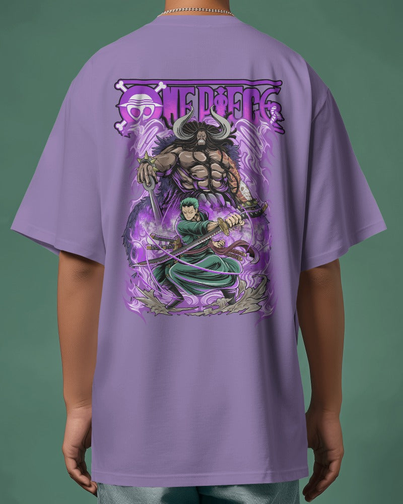 Kaido X Zoro Oversized Tee (Back Print)