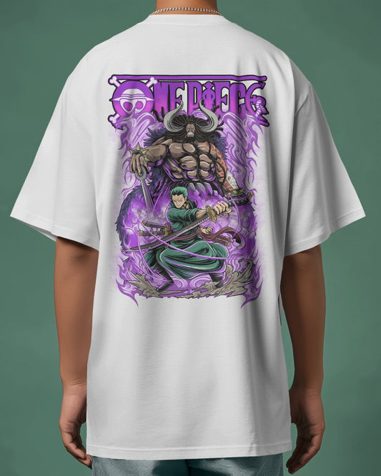 Kaido X Zoro Oversized Tee (Back Print)
